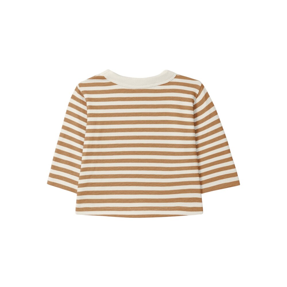 T-shirt lange mouwen Almond