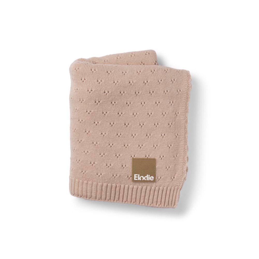 Pointelle Dekentje Blushing Pink