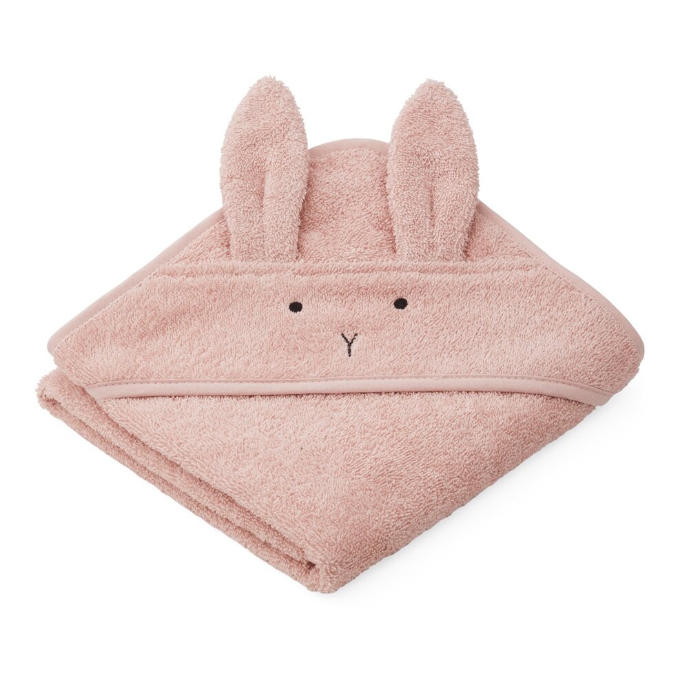 Albert hooded towel Rabbit rose Albert hooded towel Rabbit rose