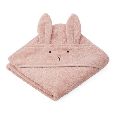 Albert hooded towel Rabbit rose Albert hooded towel Rabbit rose