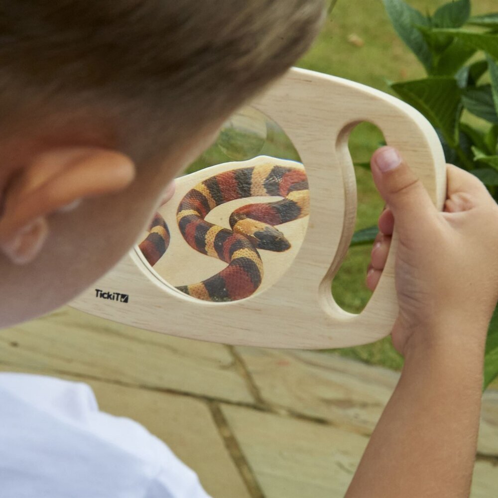 Tickit Gemakkelijk vast te houden vergrootglas