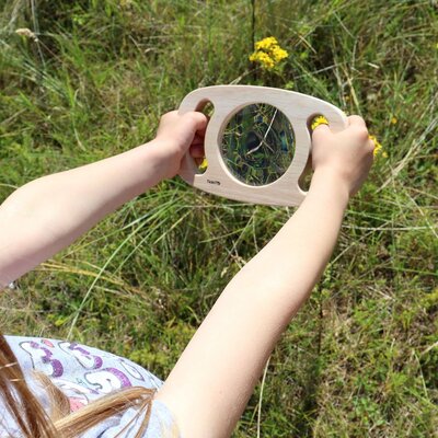 Tickit Gemakkelijk vast te houden vergrootglas