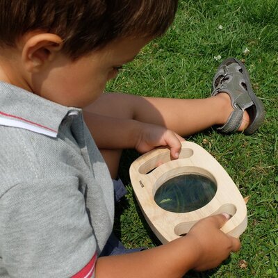 Tickit Gemakkelijk vast te houden vergrootglas