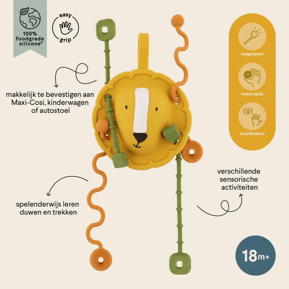 Sensorisch trekspeelgoed Mr. Lion Sensorisch trekspeelgoed Mr. Lion