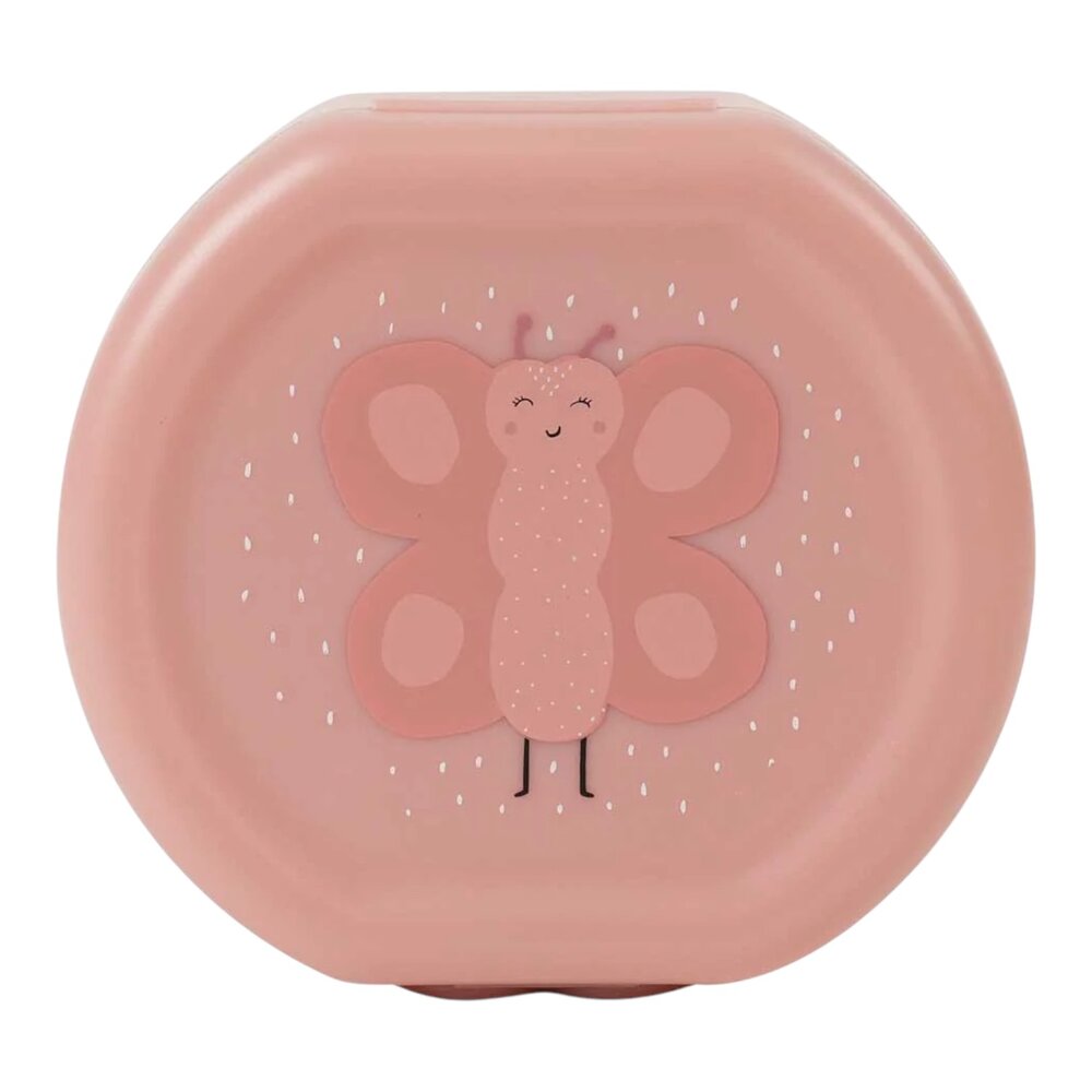 Snackbox met clip - 2 stuks Mrs. Butterfly
