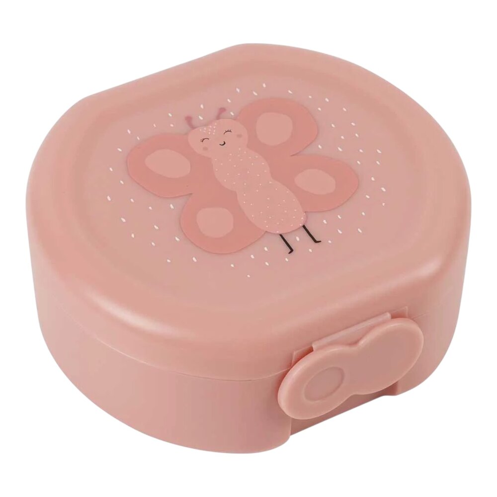Snackbox met clip - 2 stuks Mrs. Butterfly