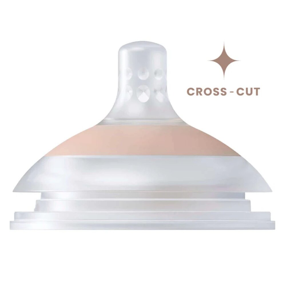 Mammafeel zuigspeen crosscut 6+