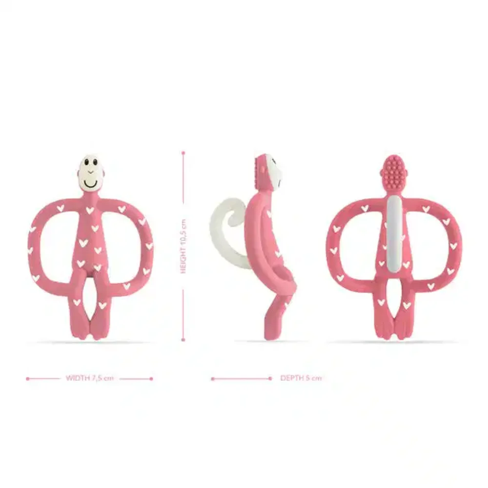 Bijtring Roze hartjes Bijtring Roze hartjes