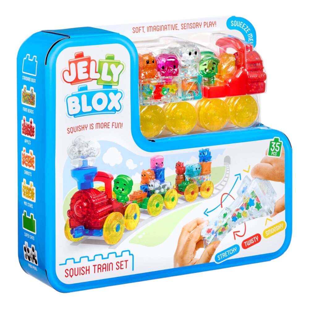 Jelly Blox - Squish Train Set Jelly Blox - Squish Train Set