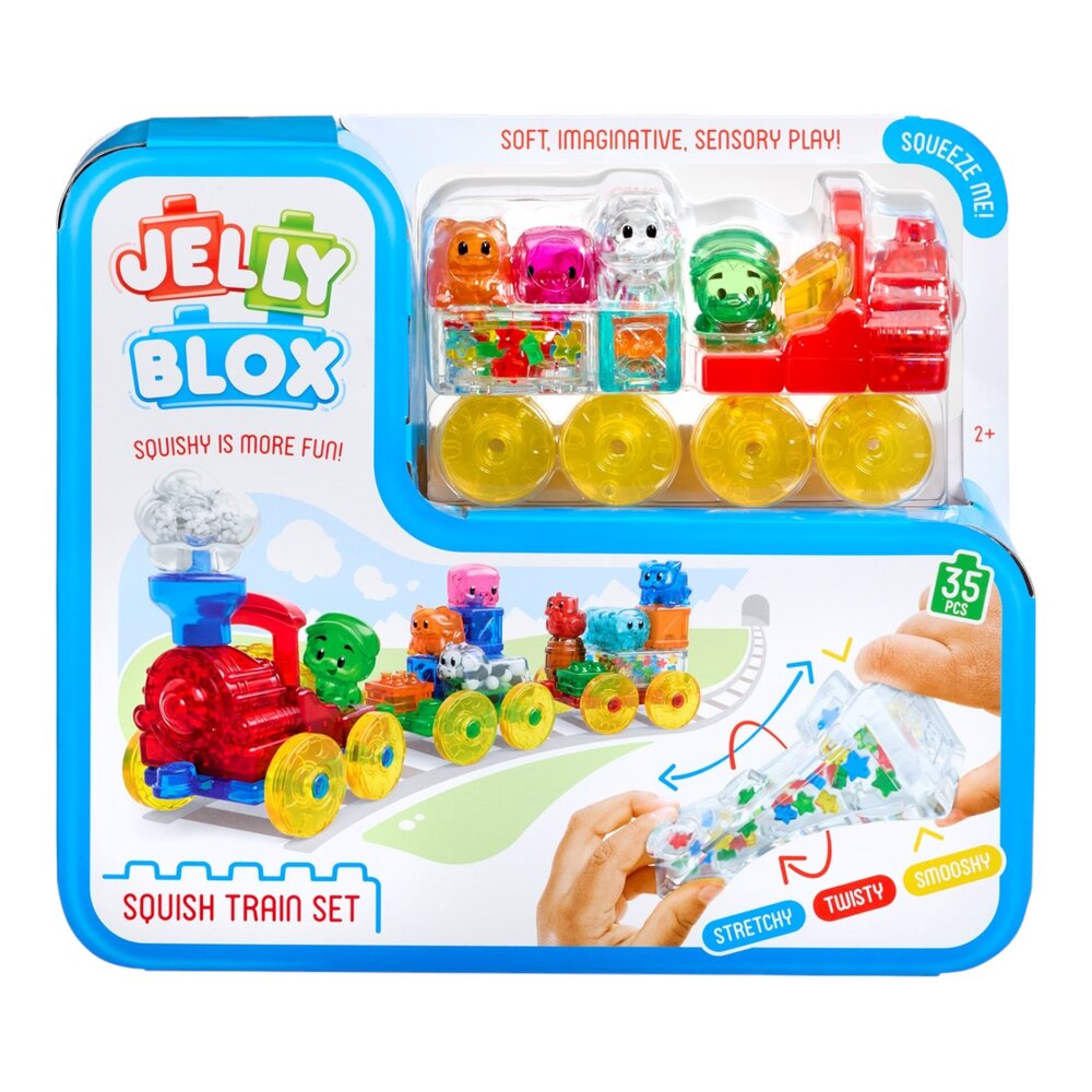 Jelly Blox - Squish Train Set Jelly Blox - Squish Train Set