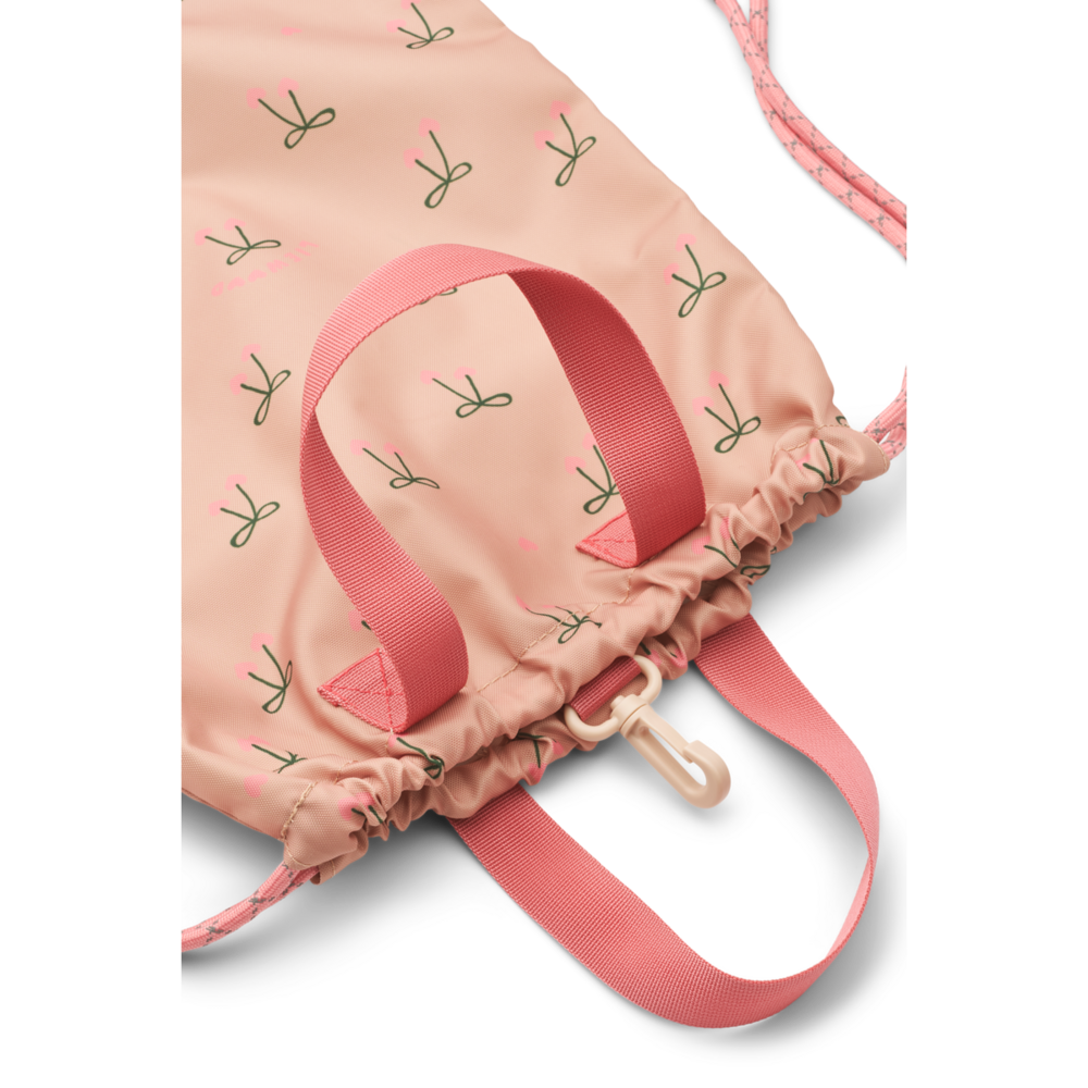 Darcie Printed Gymbag Heart bow/Pale tuscany Darcie Printed Gymbag Heart bow/Pale tuscany