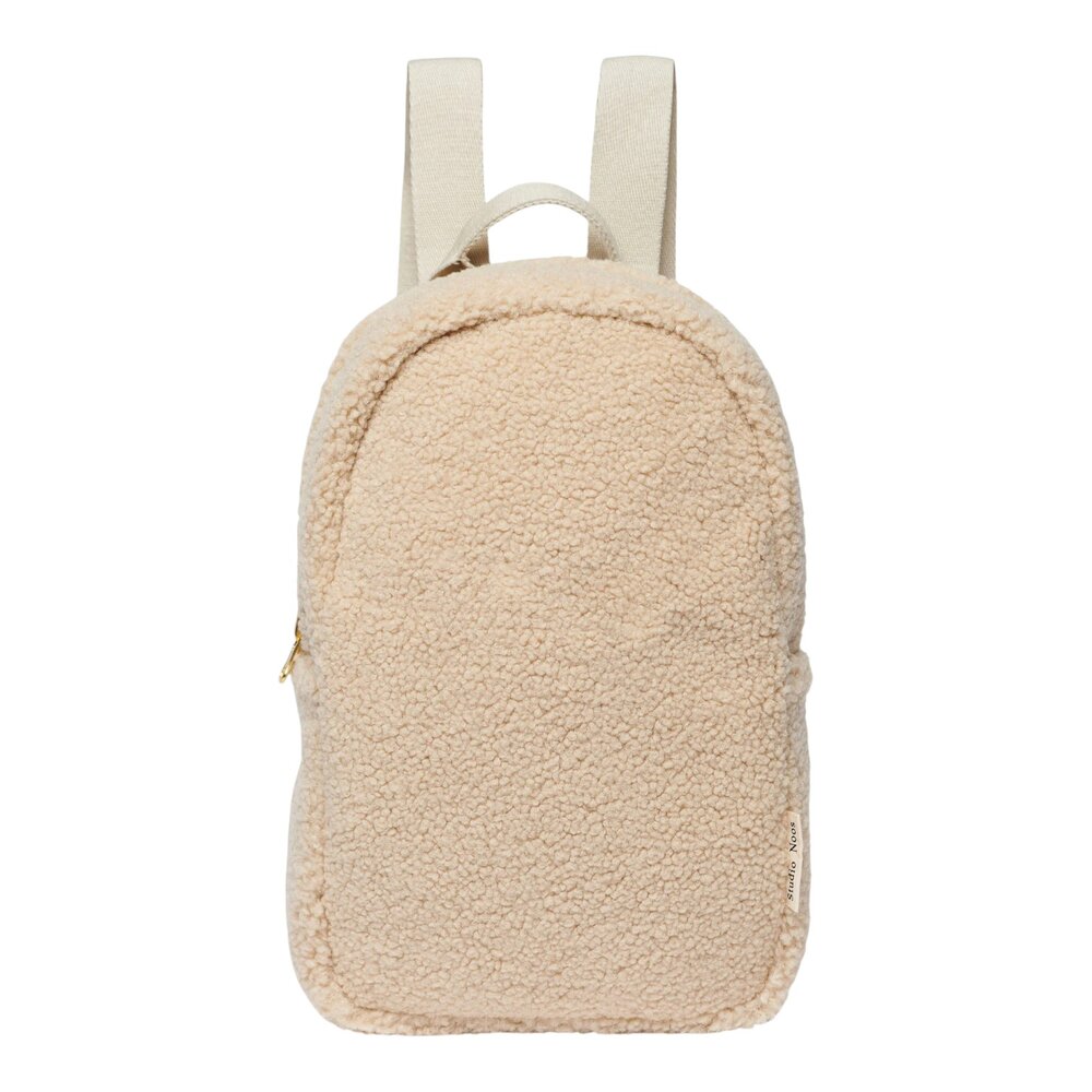 Teddy Mini Backpack Ecru