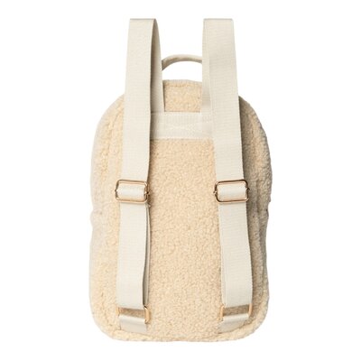 Teddy Mini Backpack Ecru