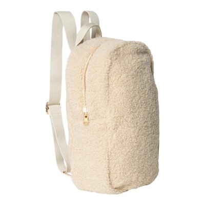 Teddy Mini Backpack Ecru