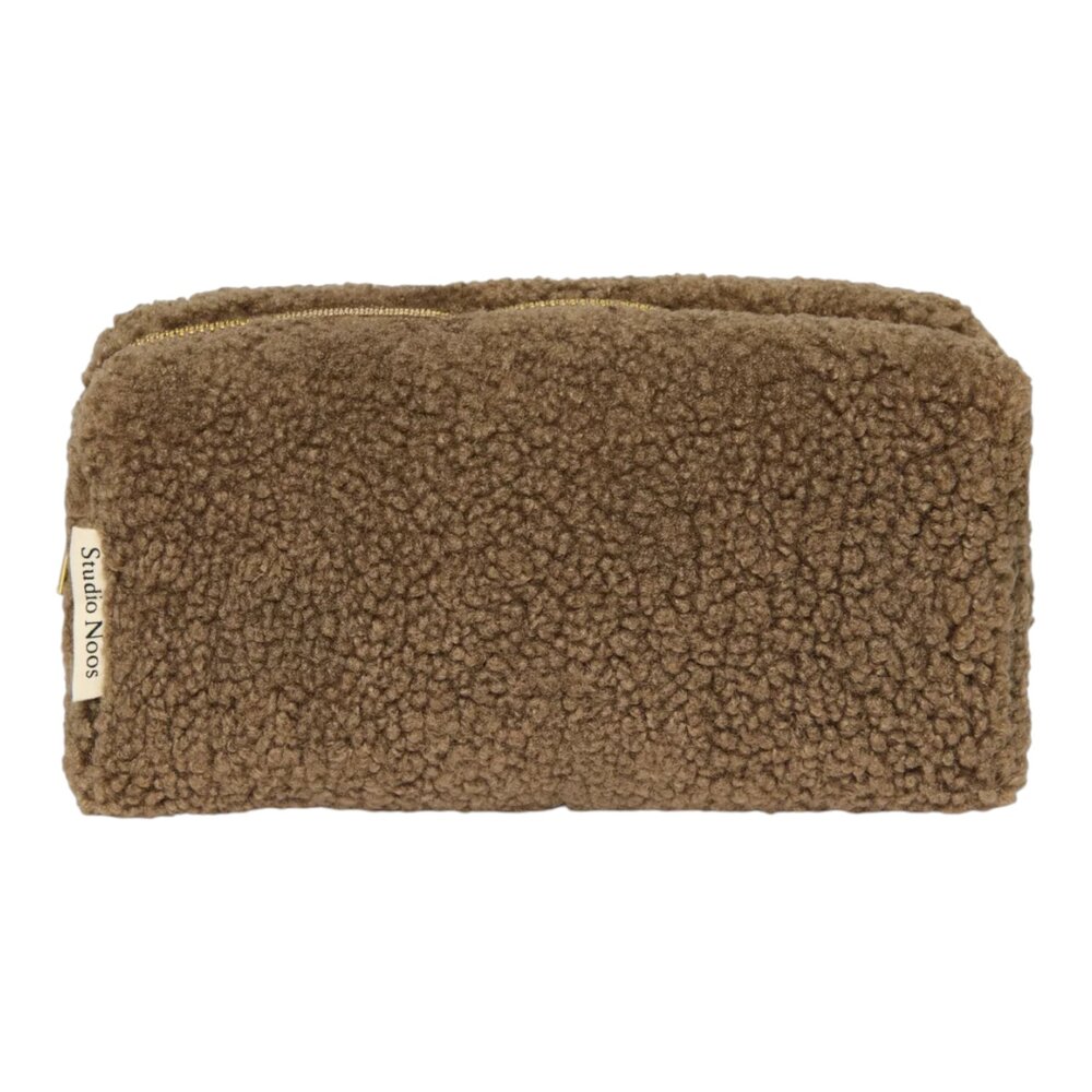 Teddy Pouch Brown