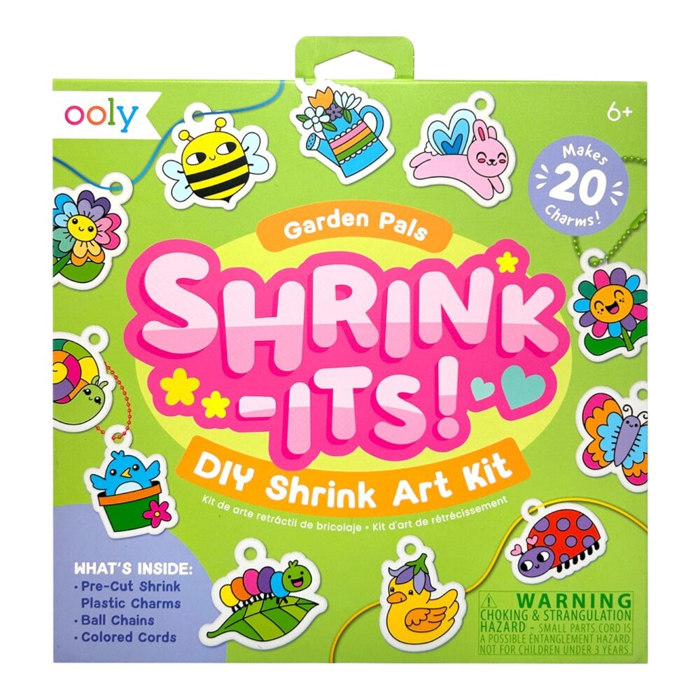 Shrink-Its! D.I.Y. Shrink Art Kit - Garden Pals Shrink-Its! D.I.Y. Shrink Art Kit - Garden Pals