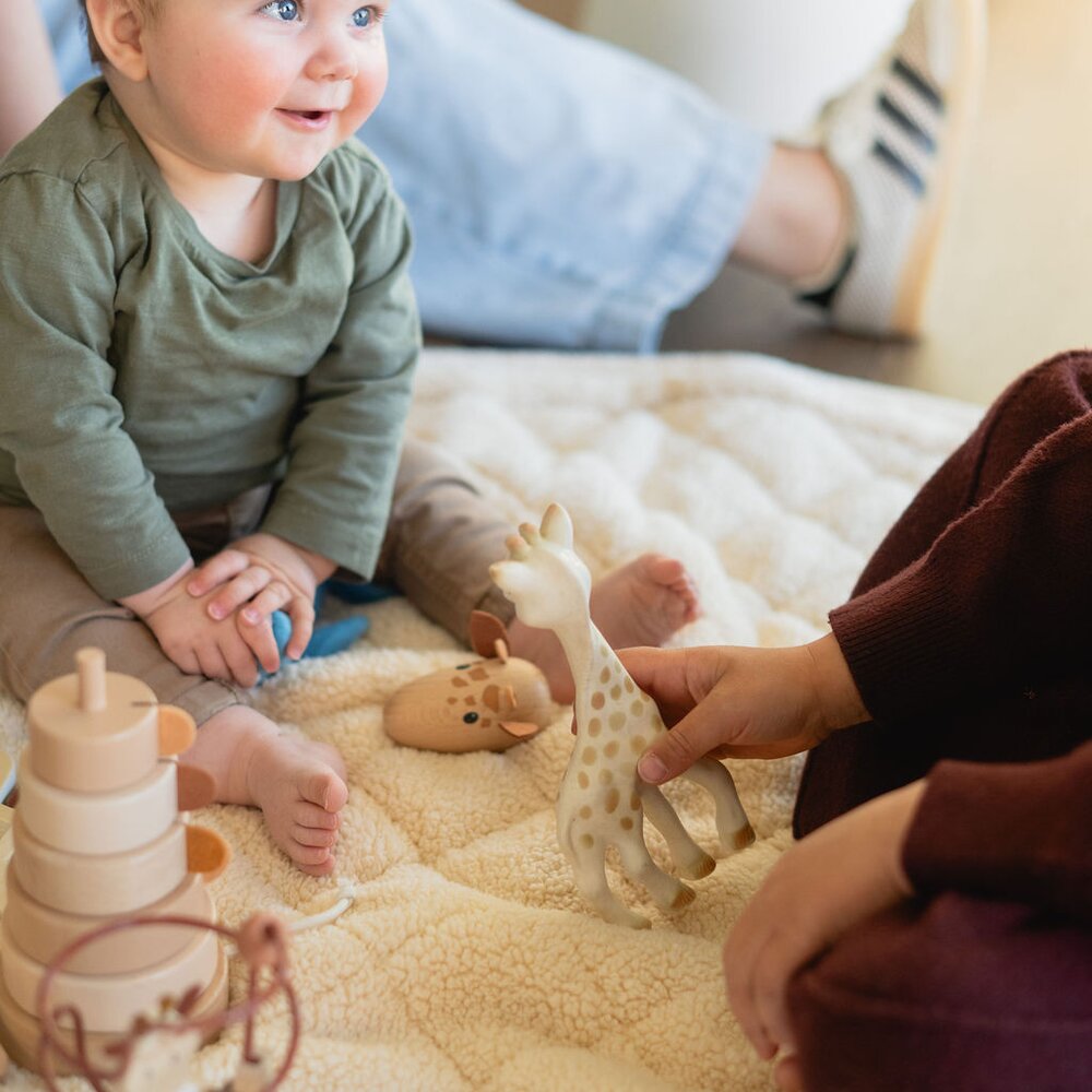 Noomad - Opbergzak - Speelmat Baby Soft - organic cotton - 120 cm Oak teddy Noomad - Opbergzak - Speelmat Baby Soft - organic cotton - 120 cm Oak teddy