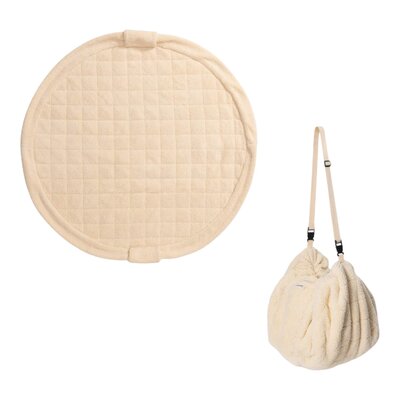 Noomad - Opbergzak - Speelmat Baby Soft - organic cotton - 120 cm Oak teddy Noomad - Opbergzak - Speelmat Baby Soft - organic cotton - 120 cm Oak teddy
