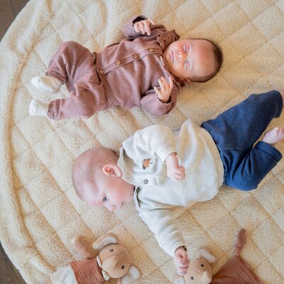 Noomad - Opbergzak - Speelmat Baby Soft - organic cotton - 120 cm Oak teddy Noomad - Opbergzak - Speelmat Baby Soft - organic cotton - 120 cm Oak teddy