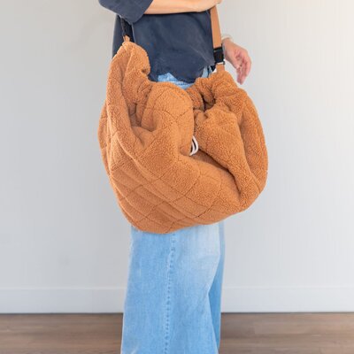 Noomad - Opbergzak - Speelmat Baby Soft - organic cotton - 120 cm Brown teddy Noomad - Opbergzak - Speelmat Baby Soft - organic cotton - 120 cm Brown teddy