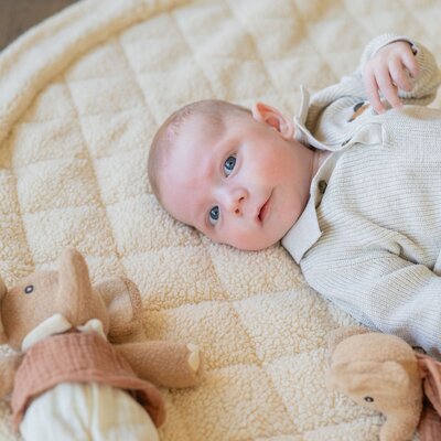Noomad - Opbergzak - Speelmat Baby Soft - organic cotton - 120 cm Oak teddy Noomad - Opbergzak - Speelmat Baby Soft - organic cotton - 120 cm Oak teddy