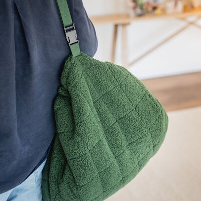 Noomad - Opbergzak - Speelmat Baby Soft - organic cotton - 120 cm Evergreen teddy Noomad - Opbergzak - Speelmat Baby Soft - organic cotton - 120 cm Evergreen teddy