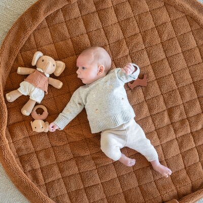 Noomad - Opbergzak - Speelmat Baby Soft - organic cotton - 120 cm Brown teddy Noomad - Opbergzak - Speelmat Baby Soft - organic cotton - 120 cm Brown teddy