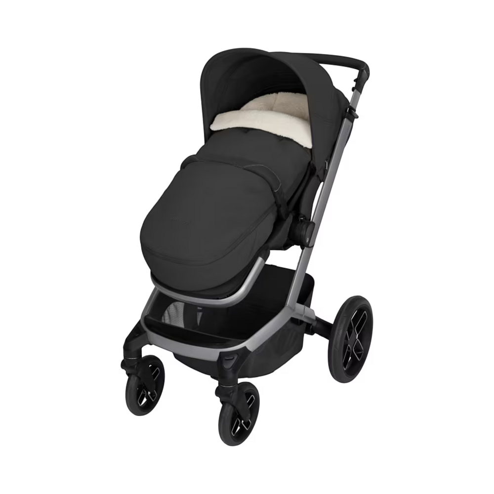 2in1 winter footmuff2 Black
