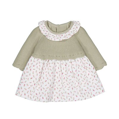 Combined Knit dress Bayleaf Combined Knit dress Bayleaf
