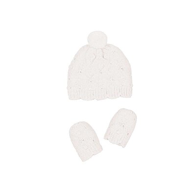 Hat and gloves set H. Milk Hat and gloves set H. Milk