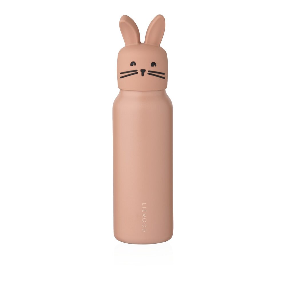 Falk Water Bottle with Rabbit Lid Falk Water Bottle with Rabbit Lid