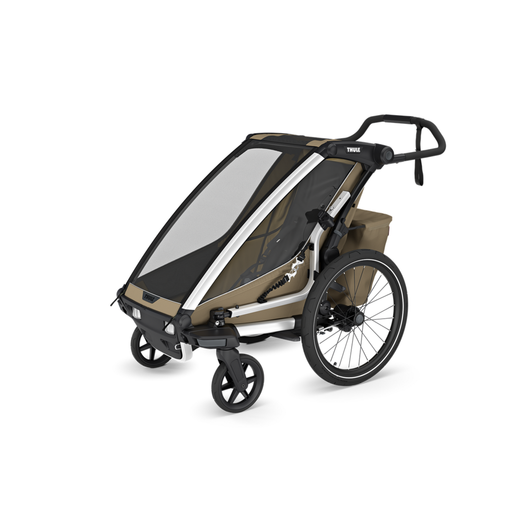 Fietskar Thule Chariot Cross 1 G3 Khaki Fietskar Thule Chariot Cross 1 G3 Khaki