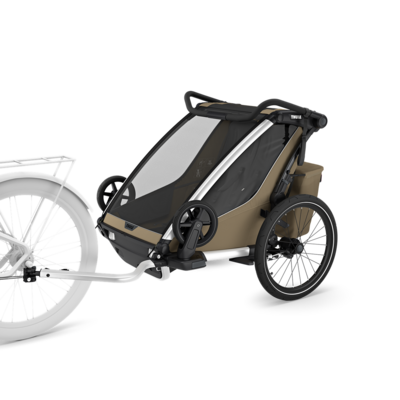 Fietskar Thule Chariot Cross 2 G3 Khaki