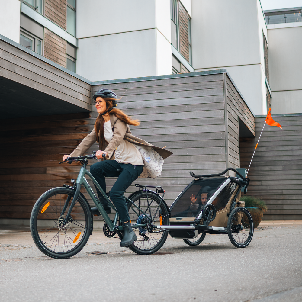 Fietskar Thule Chariot Cross 2 G3 Khaki