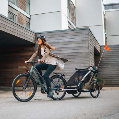 Fietskar Thule Chariot Cross 2 G3 Khaki