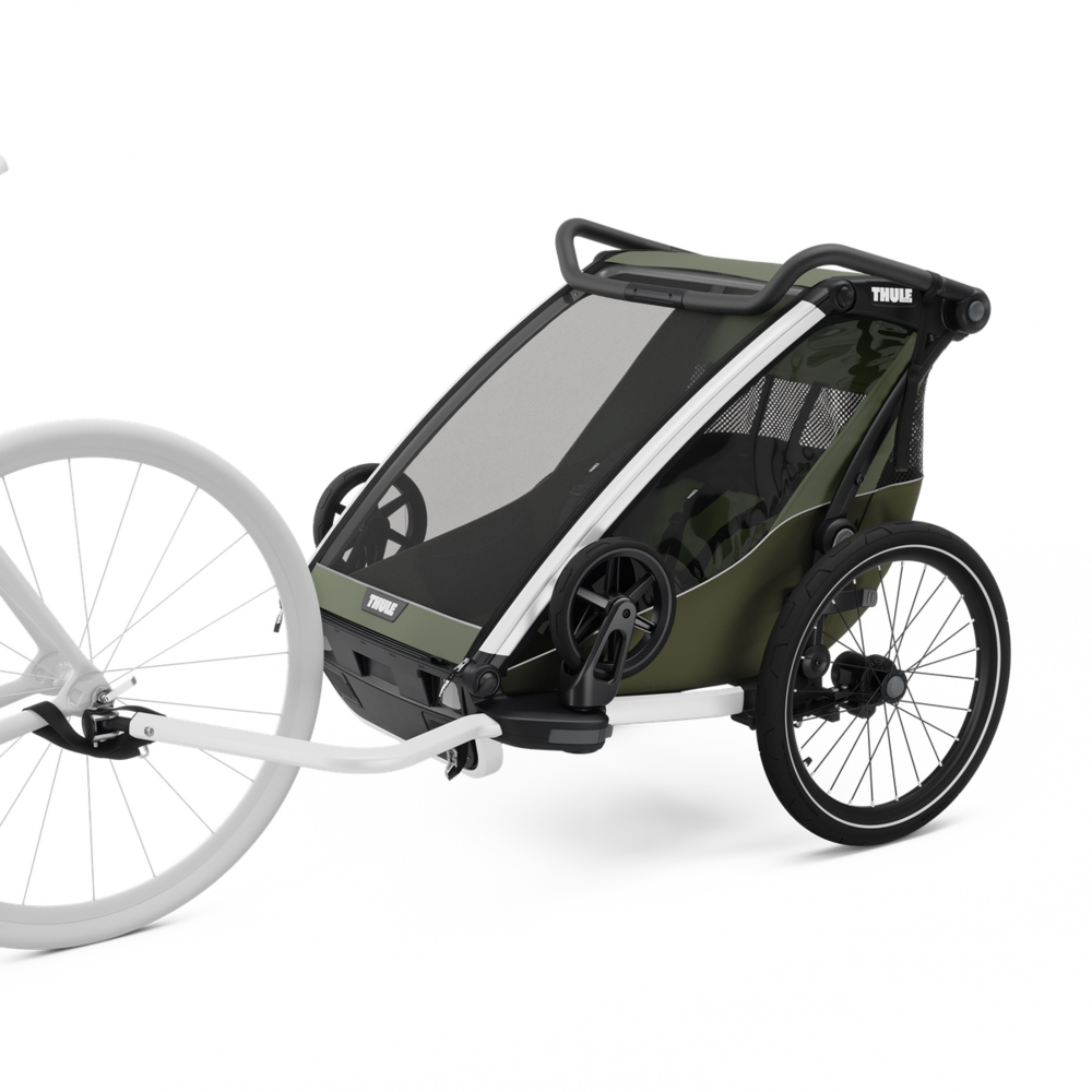 Fietskar Chariot Lite double Vintage Green