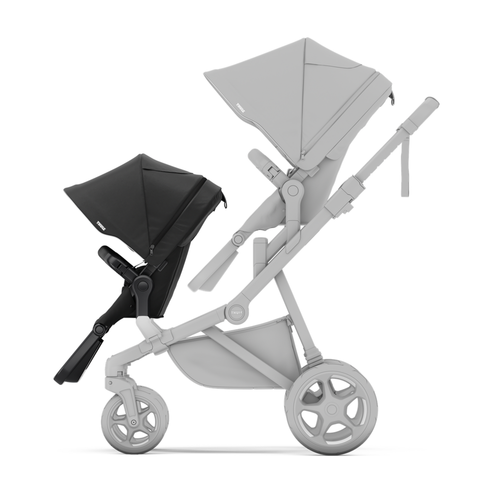 Sleek 2 sibling seat Black Sleek 2 sibling seat Black
