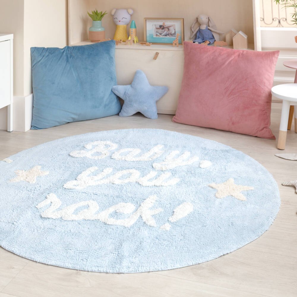 Tapijt Wasbaar - Baby, you rock! D.120 - Playful Feet