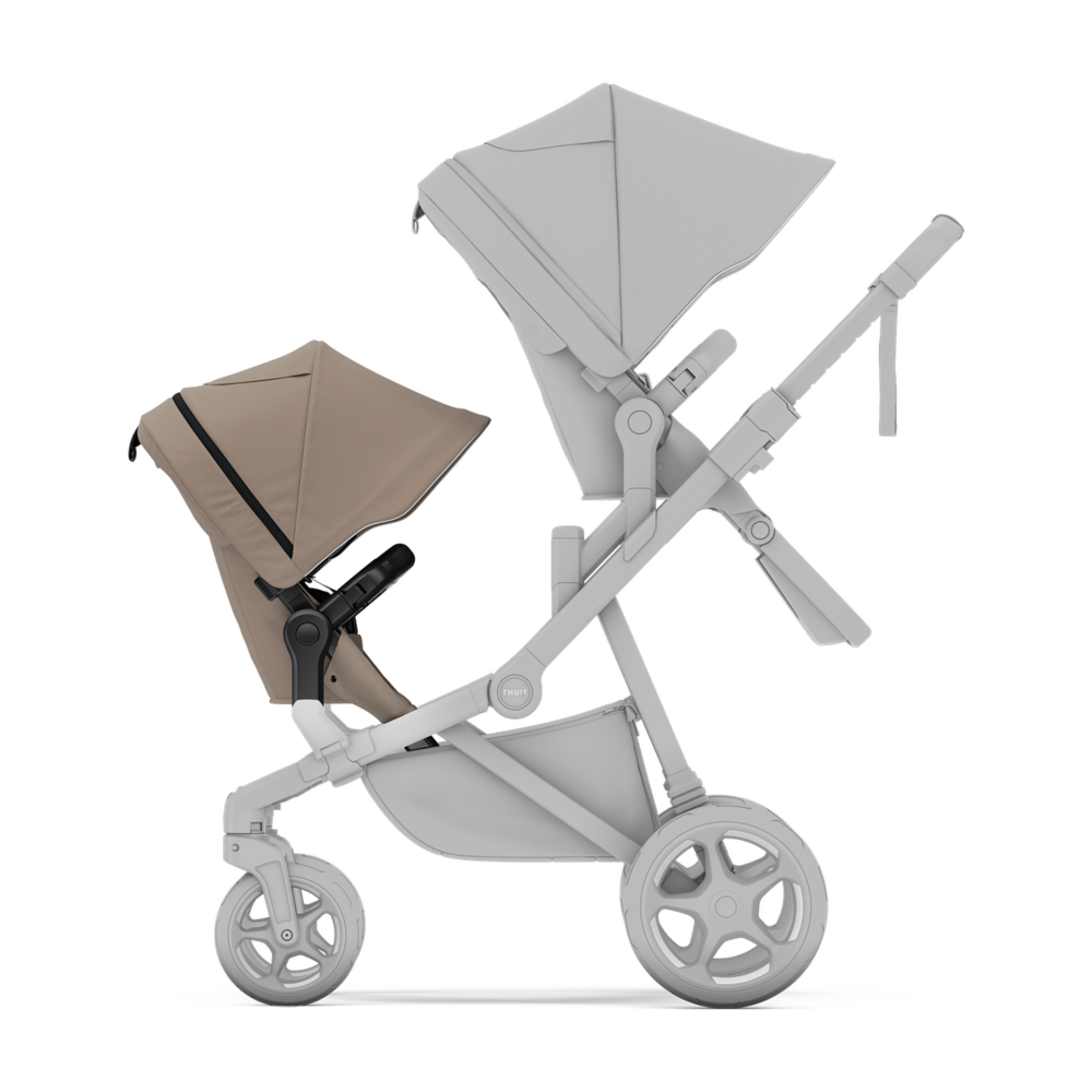 Sleek 2 sibling seat Tinted Taupe Sleek 2 sibling seat Tinted Taupe