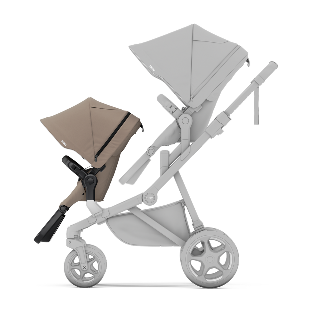 Sleek 2 sibling seat Tinted Taupe Sleek 2 sibling seat Tinted Taupe