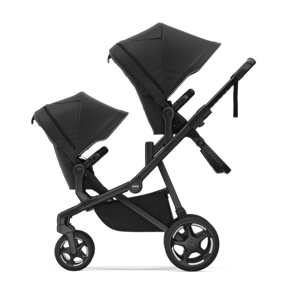 Sleek 2 sibling seat Black Sleek 2 sibling seat Black