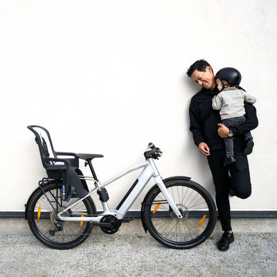 Fietsstoel Ride Along 2 - Frame Mount Dark Grey Fietsstoel Ride Along 2 - Frame Mount Dark Grey