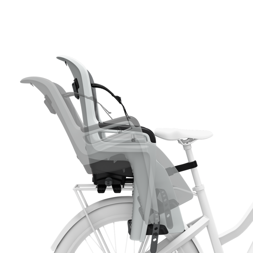Fietsstoel Ride Along 2 Rack Mount Light Grey