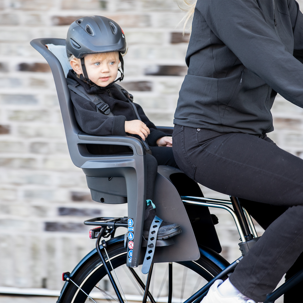 Fietsstoel Ride Along 2 - Frame Mount Light Grey Fietsstoel Ride Along 2 - Frame Mount Light Grey