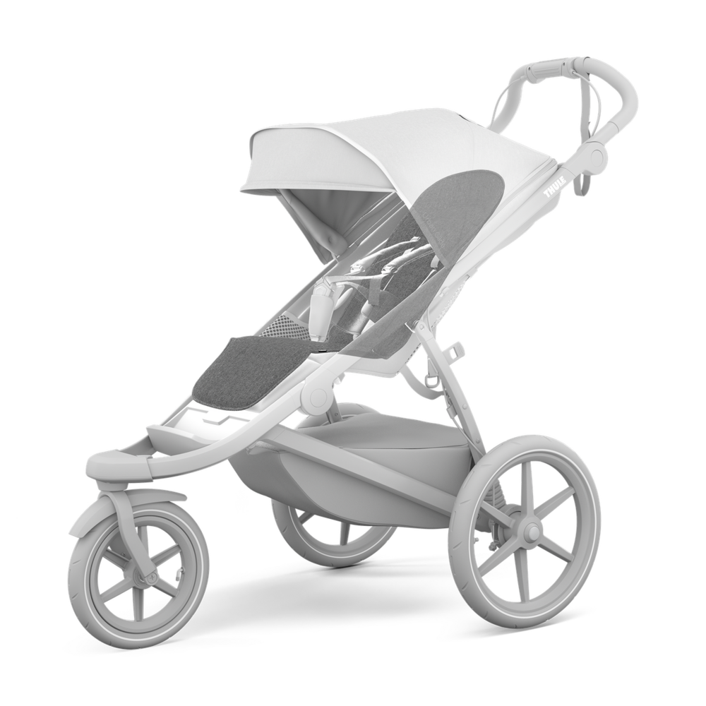 Kinderwagen inlegger Grey Melange Kinderwagen inlegger Grey Melange