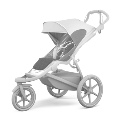 Kinderwagen inlegger Grey Melange Kinderwagen inlegger Grey Melange