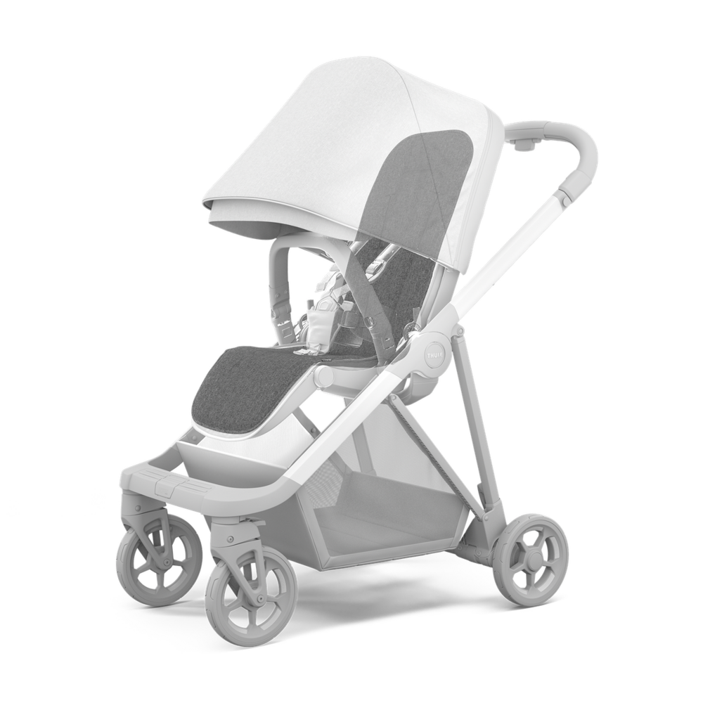 Kinderwagen inlegger Grey Melange Kinderwagen inlegger Grey Melange