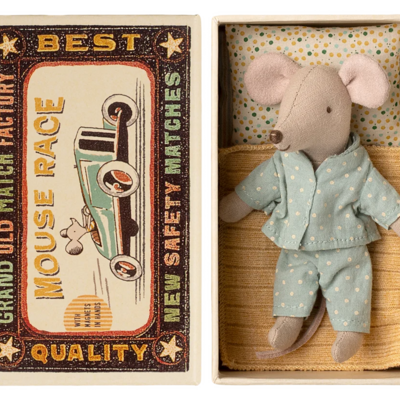 Little brother mouse in matchbox Little brother mouse in matchbox