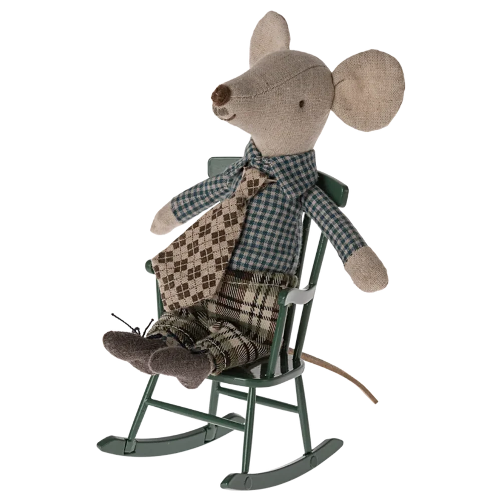 Rocking chair - Mouse - Dark Green Rocking chair - Mouse - Dark Green