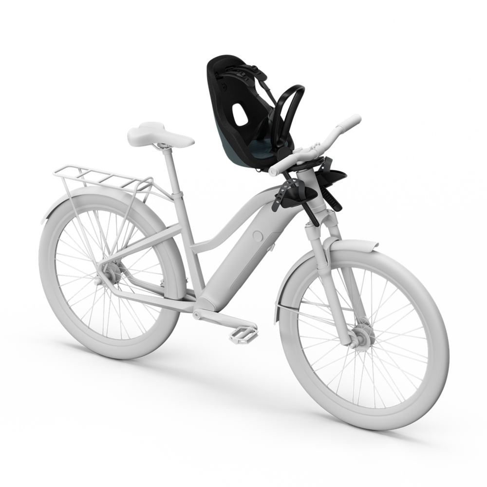 Fietsstoel Yepp Nexxt 2 Mini - Front Mount Dark Slate Fietsstoel Yepp Nexxt 2 Mini - Front Mount Dark Slate
